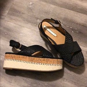 Zara sandals platforms